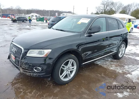 2013 Audi Q5 2.0T Premium z USA, uszkodzony, nr VIN WA1LFAFPXDA045334